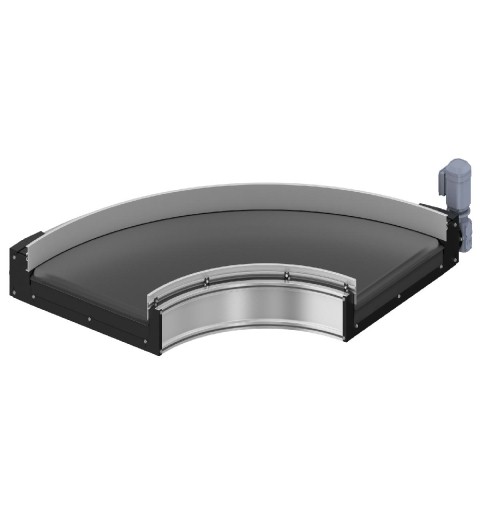 Поворотный ленточный модуль